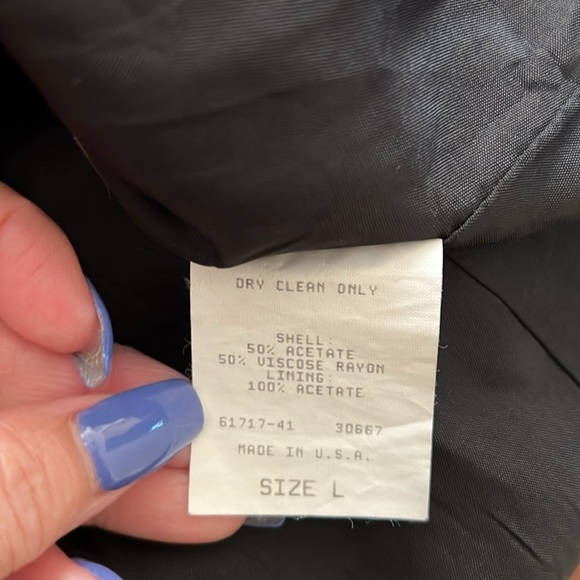 MIMI MATERNITY Women’s 2 Piece Jacket/Sleveless Dress Size L - Picture 11 of 16